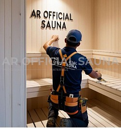 Progres Instalasi Room Sauna