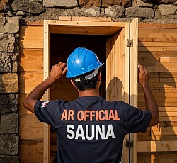image bye Arjuna Contractor Sauna
