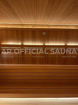 Ruang Sauna Kayu Marsawa Dimensi 150 Cm x 100 Cm x 220 Cm