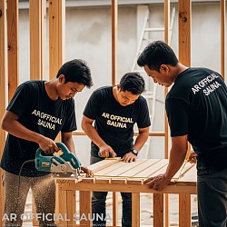 Pemasangan Ruang Sauna ( Jakarta )